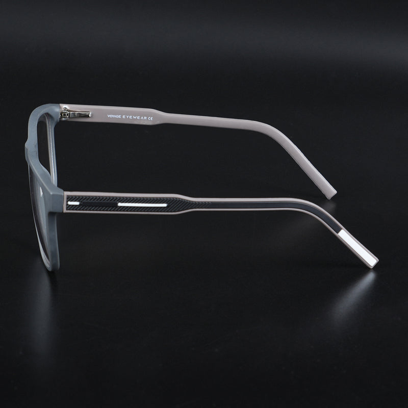Voyage Rush Grey Square Eyeglasses for Men & Women (VG9005MG5436-C4)