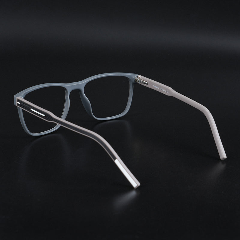 Voyage Rush Grey Square Eyeglasses for Men & Women (VG9005MG5436-C4)