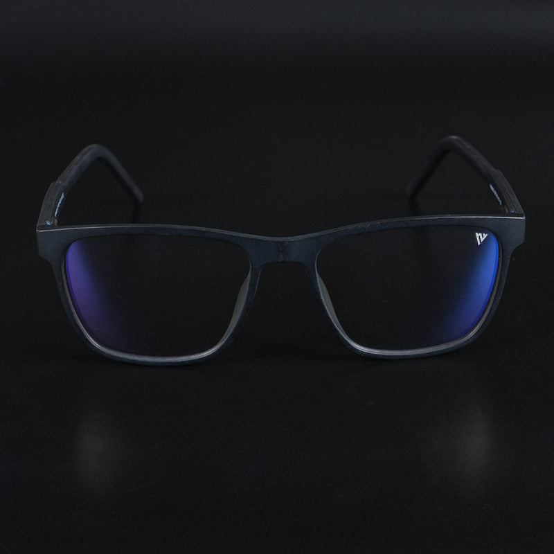 Voyage Rush Black Square Eyeglasses for Men & Women (VG9005MG5437-C5)
