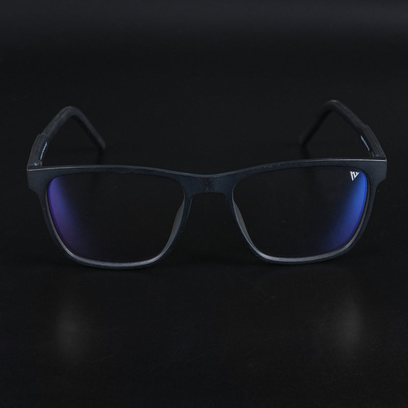 Voyage Rush Black Square Eyeglasses for Men & Women (VG9005MG5437-C5)