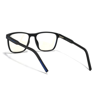 Voyage Rush Black Square Eyeglasses for Men & Women (VG9005MG5437-C5)