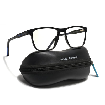 Voyage Rush Black Square Eyeglasses for Men & Women (VG9005MG5437-C5)