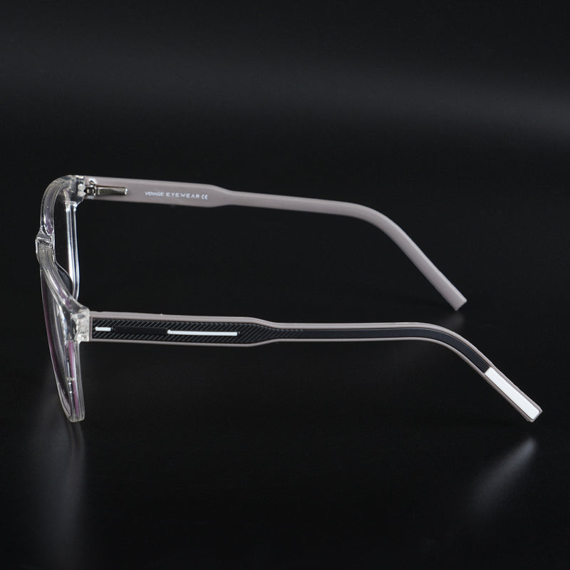 Voyage Rush Transparent Square Eyeglasses for Men & Women (VG9005MG5438-C6)