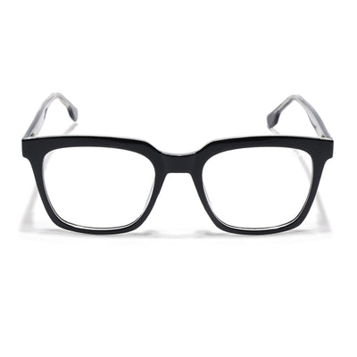Voyage Shine Black Square Eyeglasses for Men & Women (VO8001MG4886-C1)
