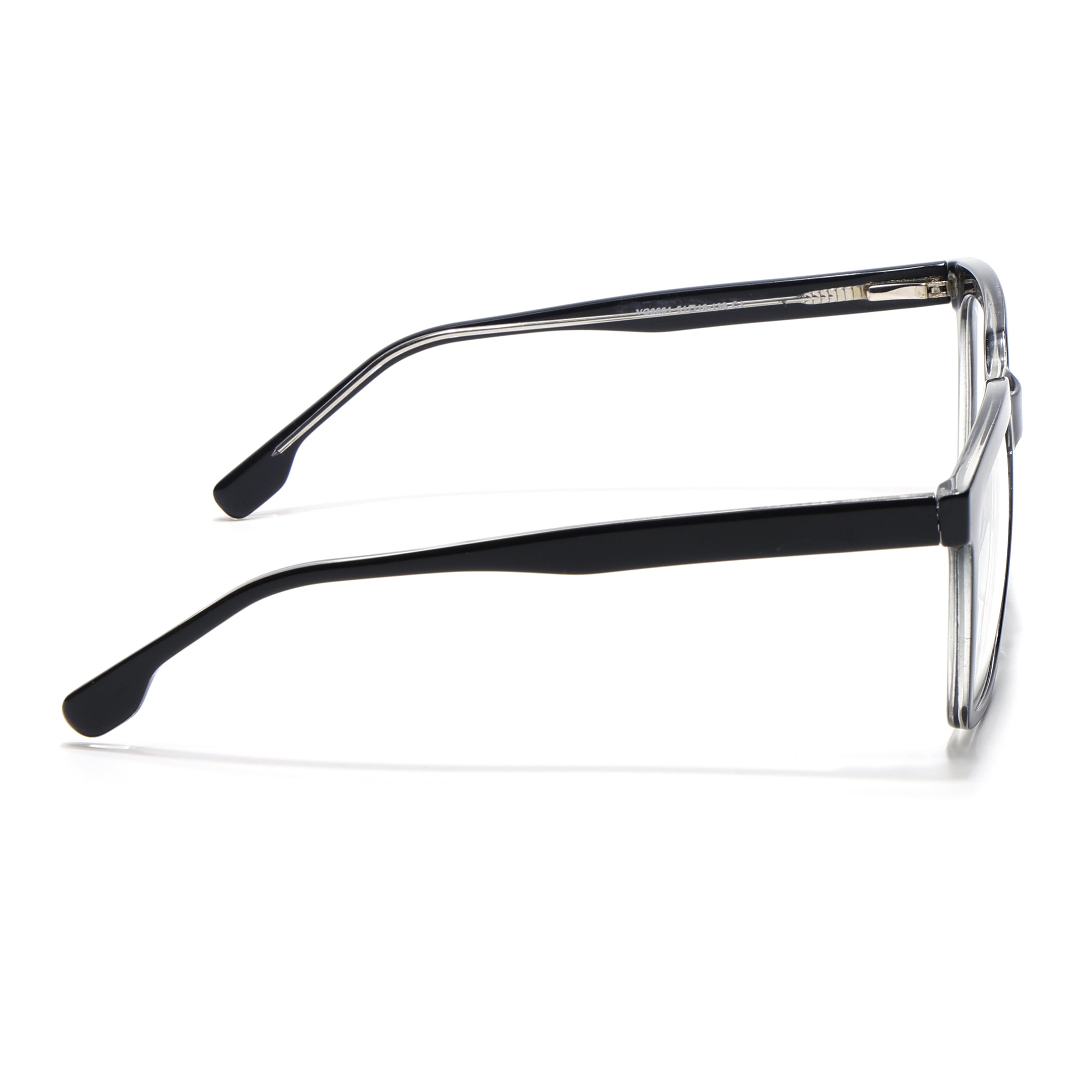 Voyage Shine Black Square Eyeglasses for Men & Women (VO8001MG4886-C1)