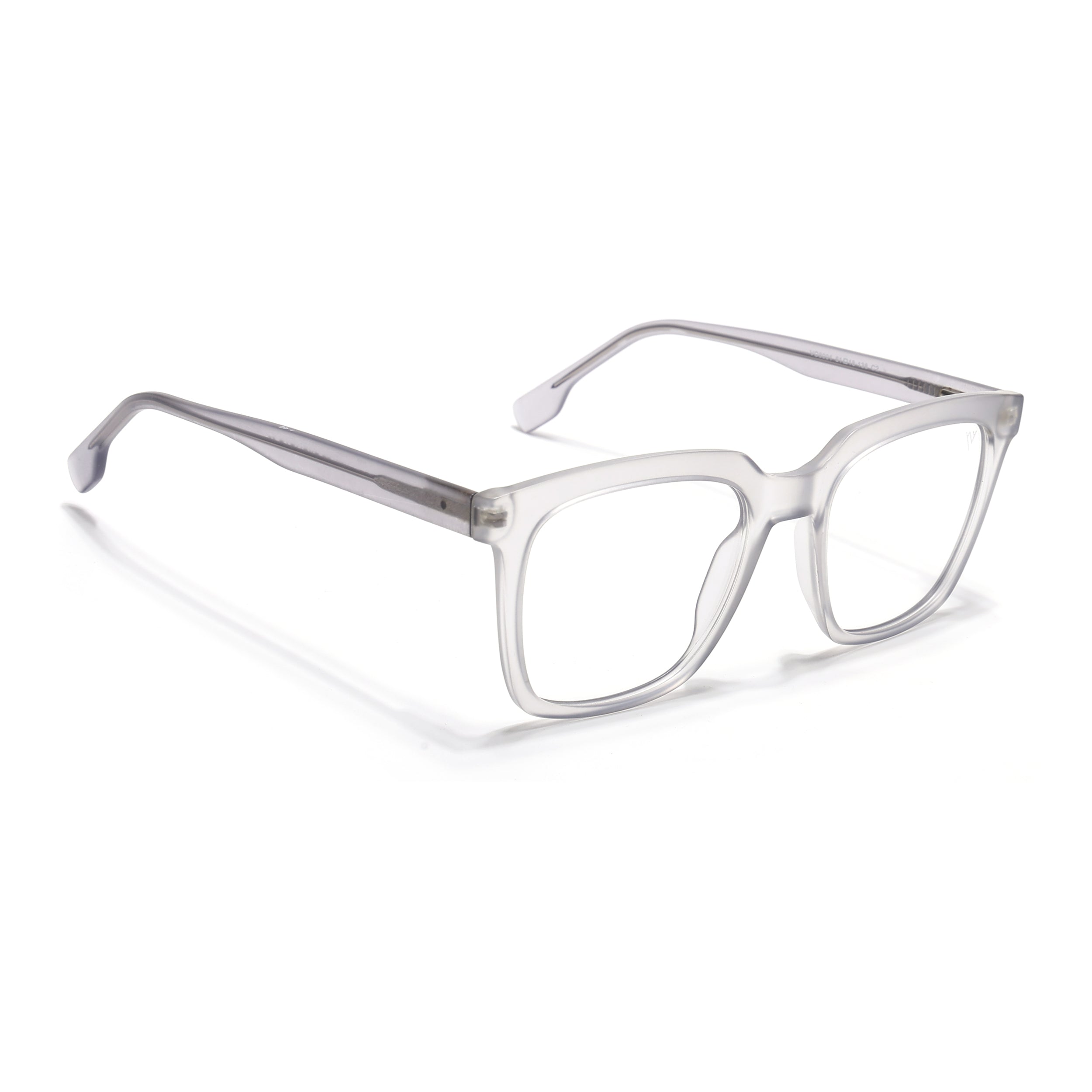 Voyage Transparent Grey Square Eyeglasses for Men & Women (VO8001MG4887-C2)