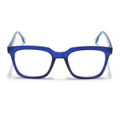 Voyage Navy Blue Square Eyeglasses for Men & Women (VO8001MG4890-C5)