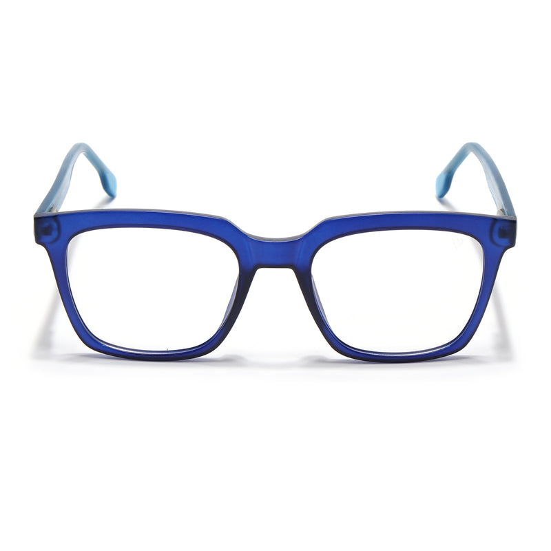 Voyage Navy Blue Square Eyeglasses for Men & Women (VO8001MG4890-C5)