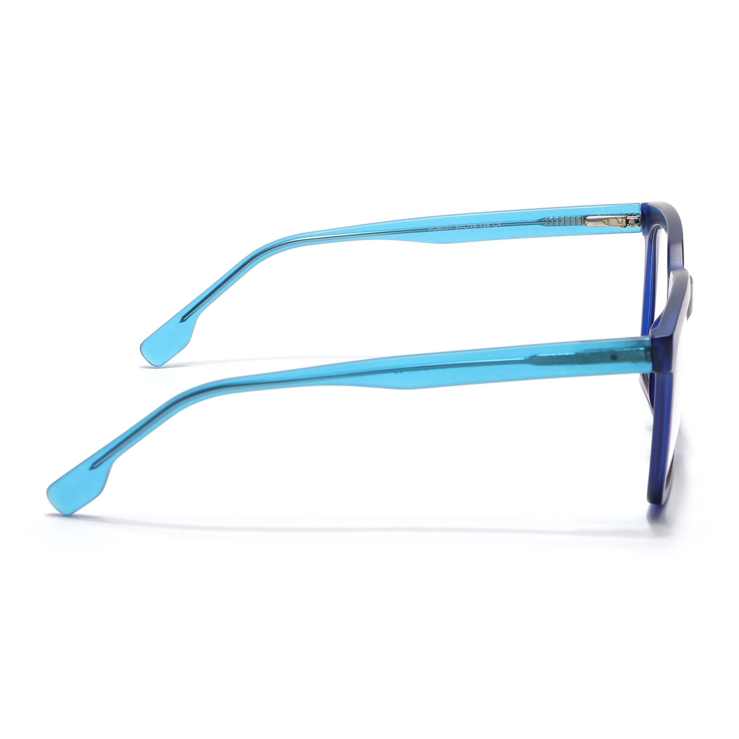 Voyage Navy Blue Square Eyeglasses for Men & Women (VO8001MG4890-C5)