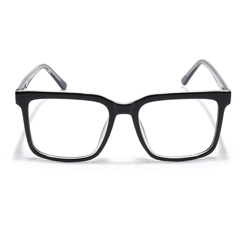 Voyage Shine Black Square Eyeglasses for Men & Women (VO8002MG4891-C1)