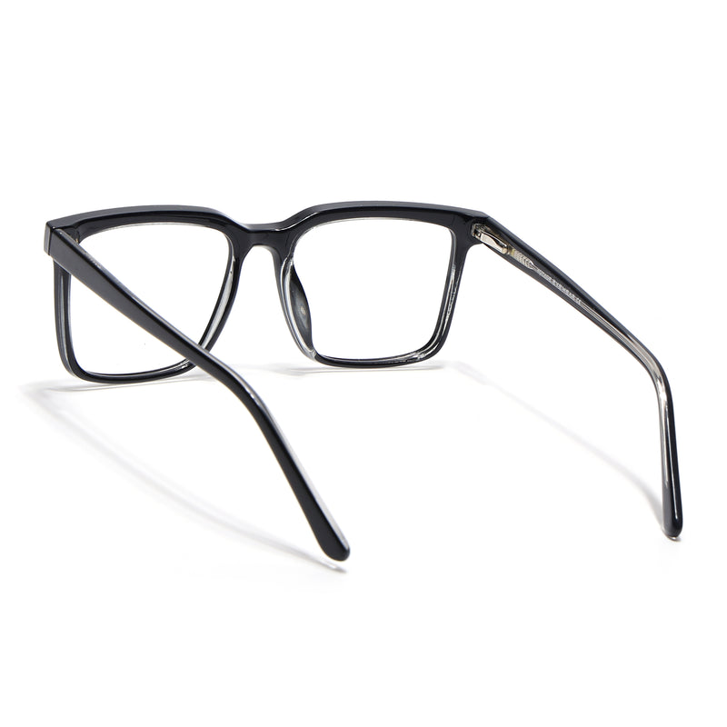 Voyage Shine Black Square Eyeglasses for Men & Women (VO8002MG4891-C1)