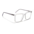 Voyage Transparent Grey Square Eyeglasses for Men & Women (VO8002MG4892-C2)