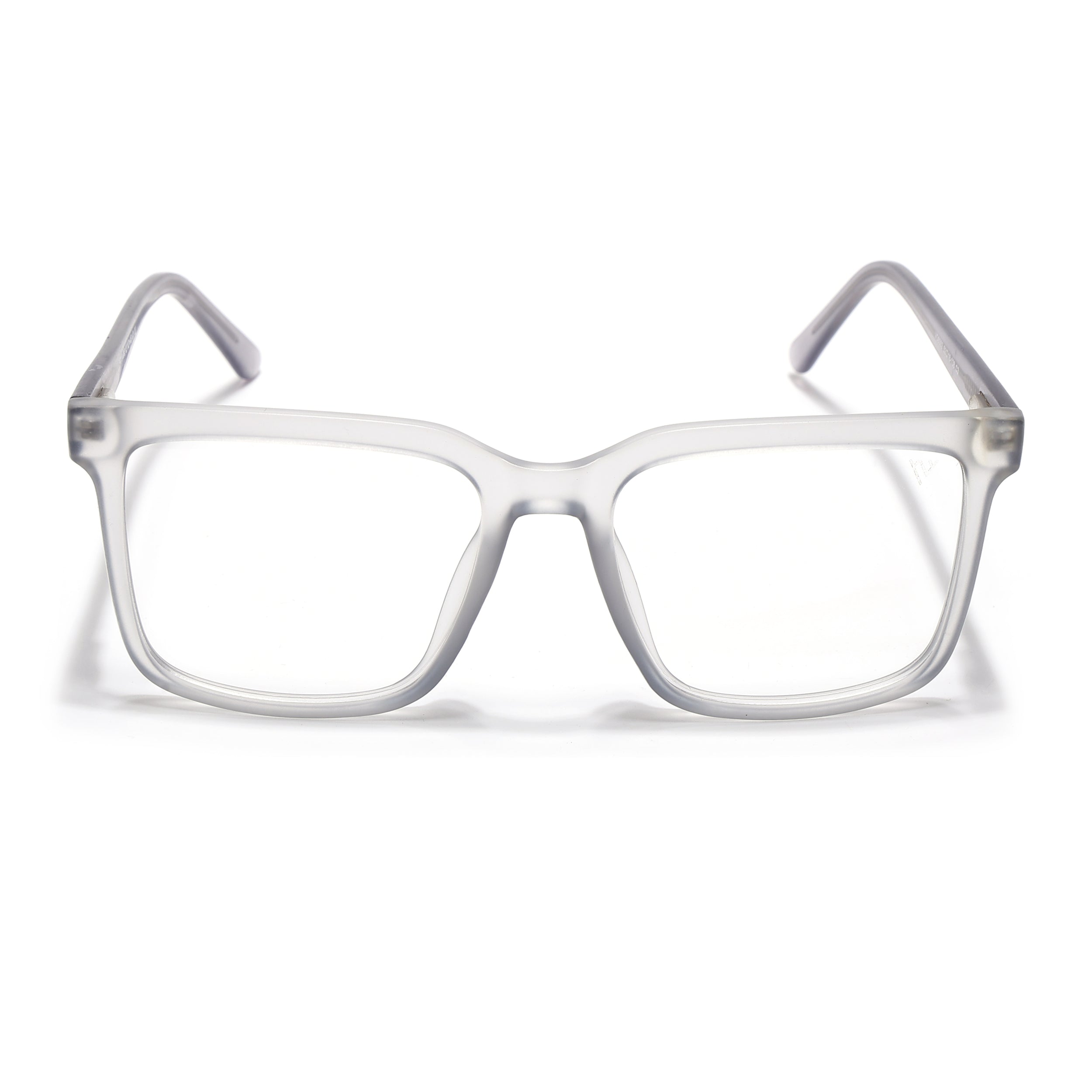 Voyage Transparent Grey Square Eyeglasses for Men & Women (VO8002MG4892-C2)