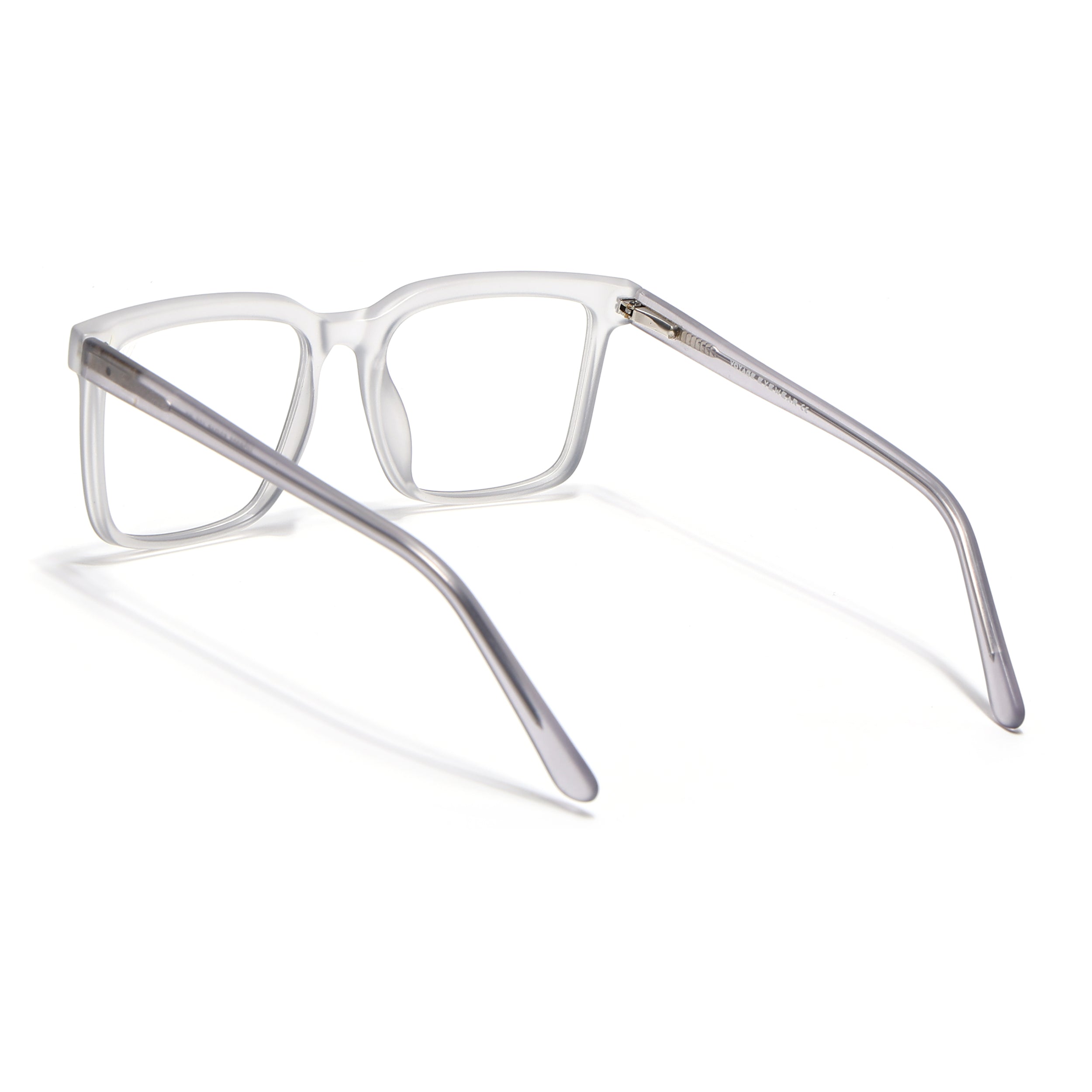 Voyage Transparent Grey Square Eyeglasses for Men & Women (VO8002MG4892-C2)