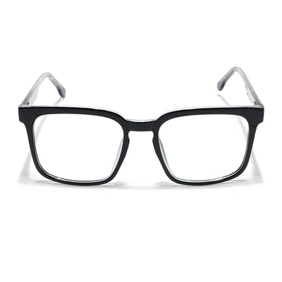 Voyage Shine Black Square Eyeglasses for Men & Women (VO8003MG4896-C1)