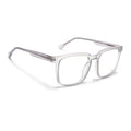 Voyage Transparent Grey Square Eyeglasses for Men & Women (VO8003MG4897-C2)