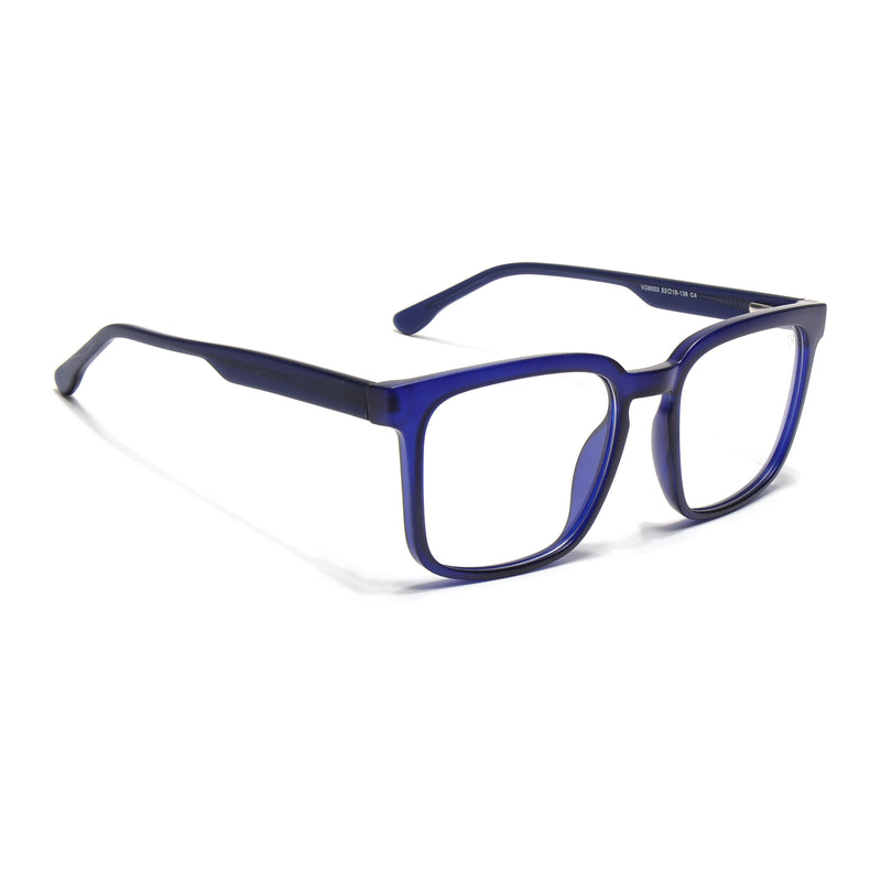 Voyage Navy Blue Square Eyeglasses for Men & Women (VO8003MG4900-C5)