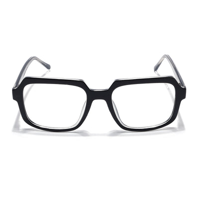 Voyage Shine Black Square Eyeglasses for Men & Women (VO8004MG4901-C1)