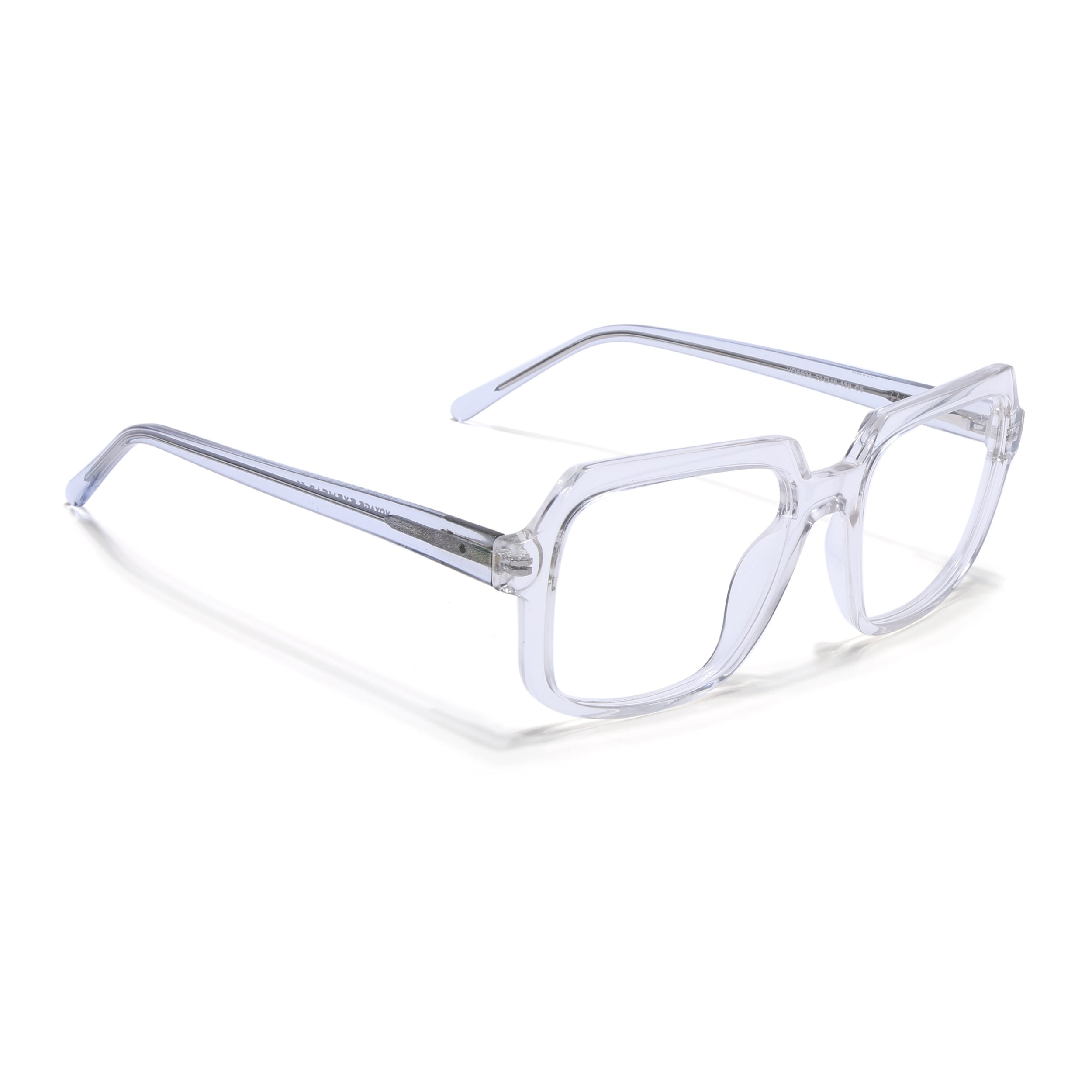 Voyage Transparent Square Eyeglasses for Men & Women (VO8004MG4903-C3)