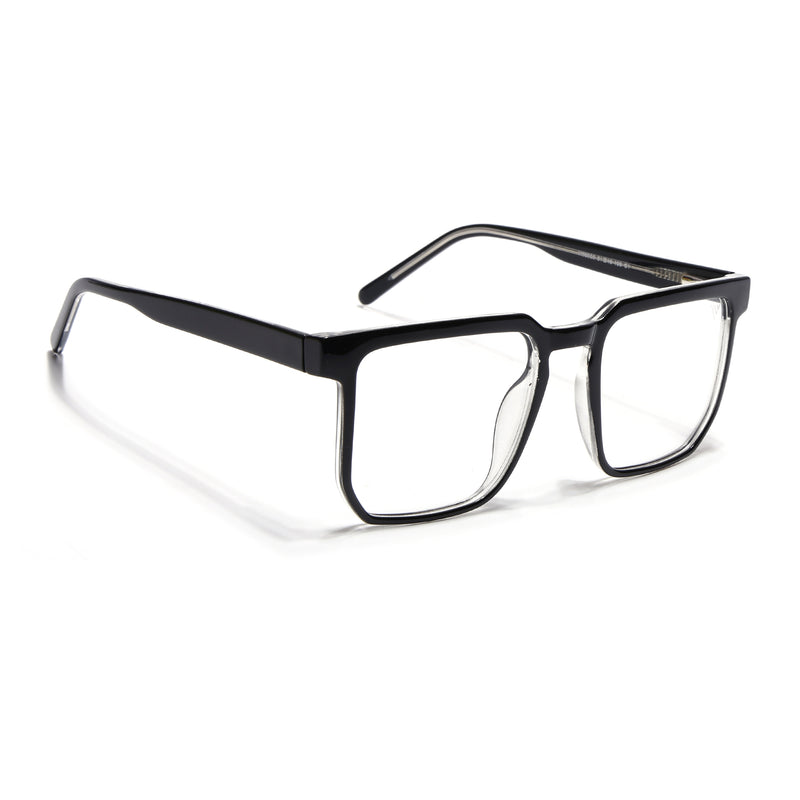 Voyage Shine Black Square Eyeglasses for Men & Women (VO8005MG4906-C1)