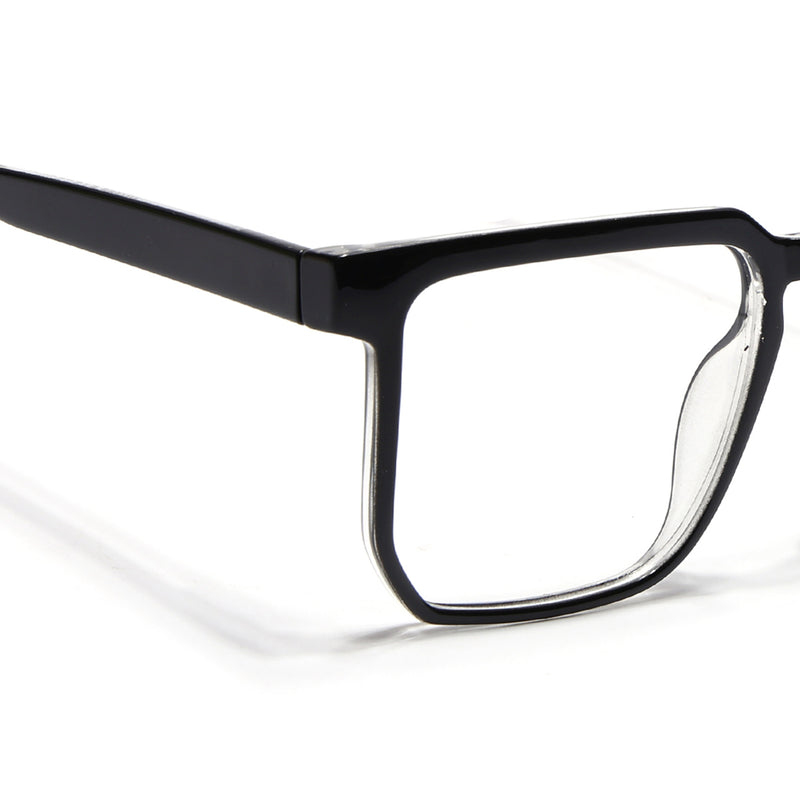 Voyage Shine Black Square Eyeglasses for Men & Women (VO8005MG4906-C1)