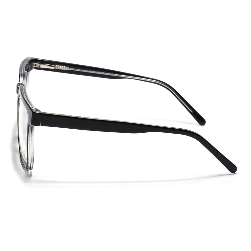 Voyage Shine Black Square Eyeglasses for Men & Women (VO8005MG4906-C1)