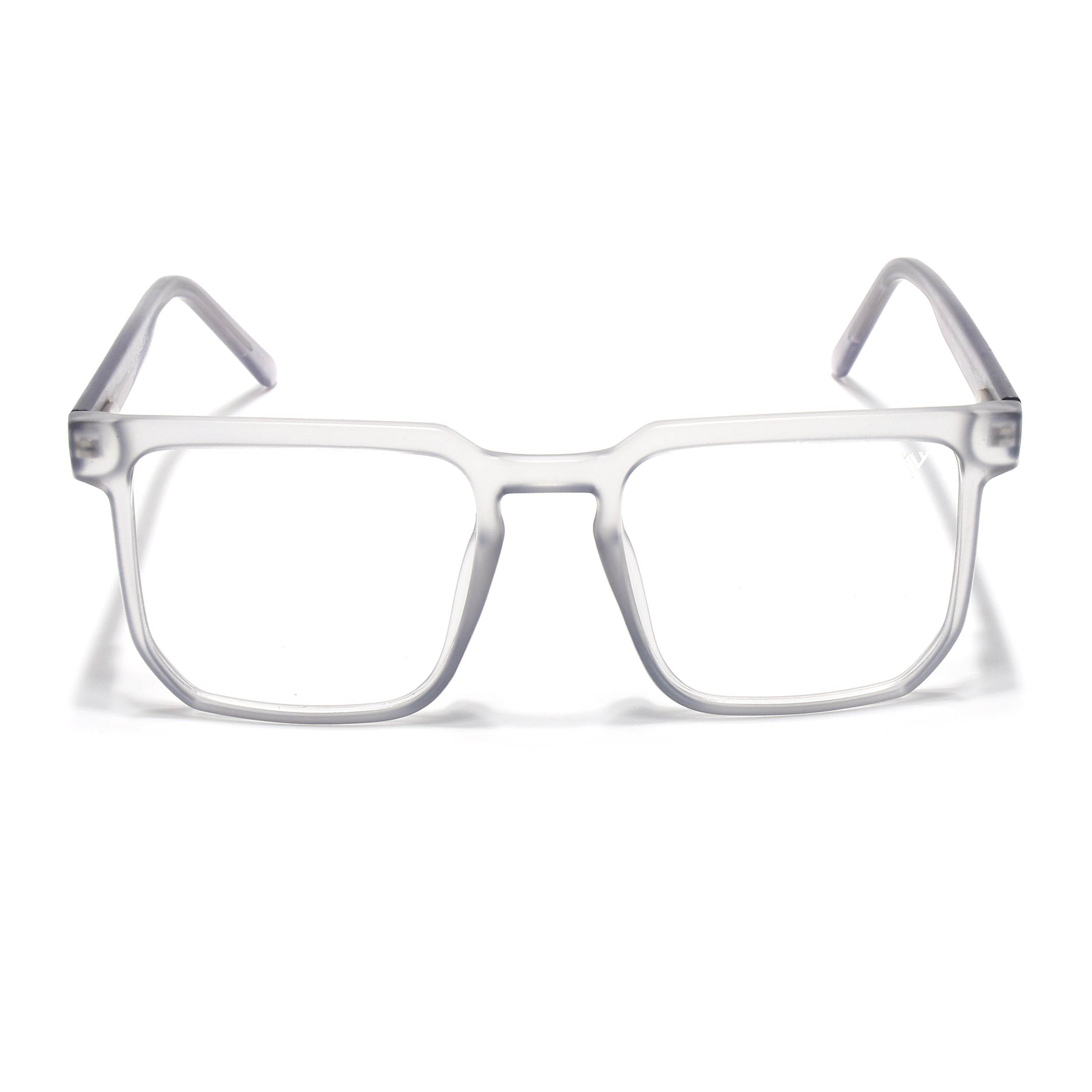 Voyage Transparent Grey Square Eyeglasses for Men & Women (VO8005MG4907-C2)