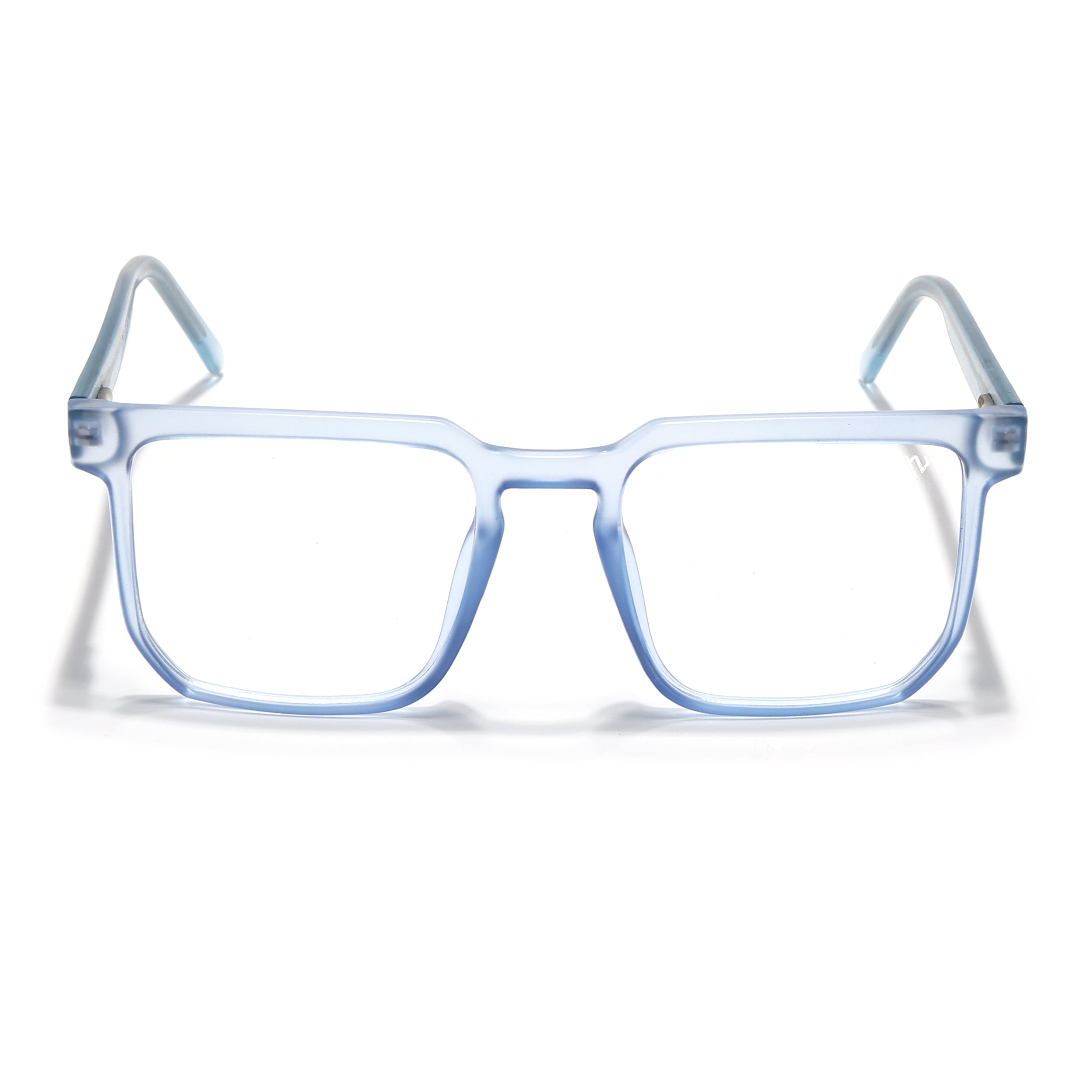 Voyage Transparent Blue Square Eyeglasses for Men & Women (VO8005MG4909-C4)