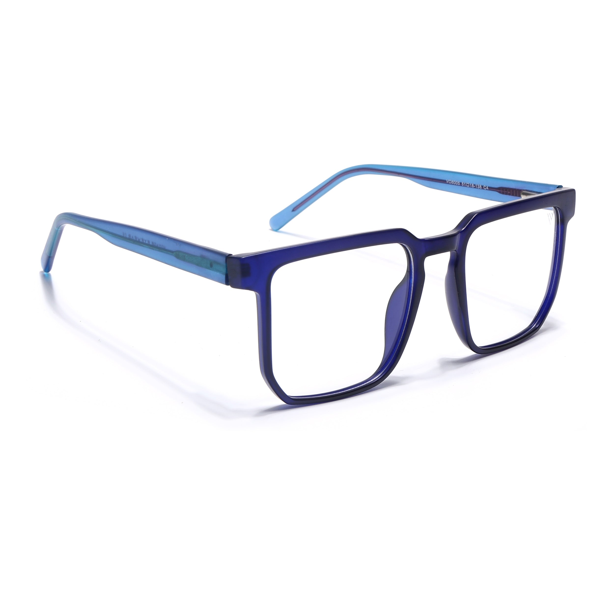 Voyage Navy Blue Square Eyeglasses for Men & Women (VO8005MG4910-C5)