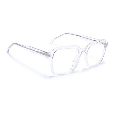 Voyage Transparent Square Eyeglasses for Men & Women (VO8006MG4913-C3)