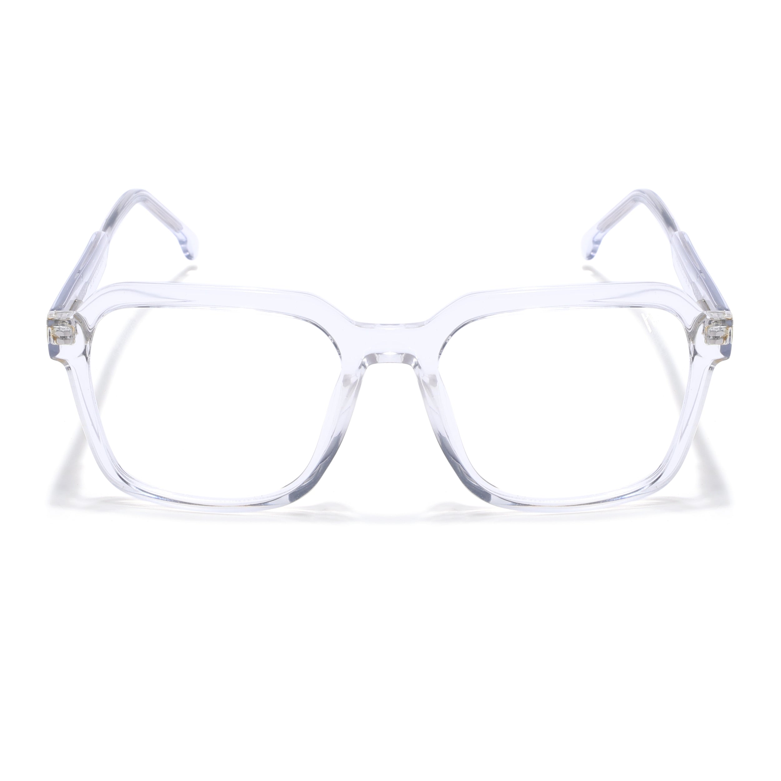 Voyage Transparent Square Eyeglasses for Men & Women (VO8006MG4913-C3)