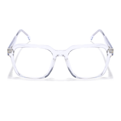 Voyage Transparent Square Eyeglasses for Men & Women (VO8006MG4913-C3)