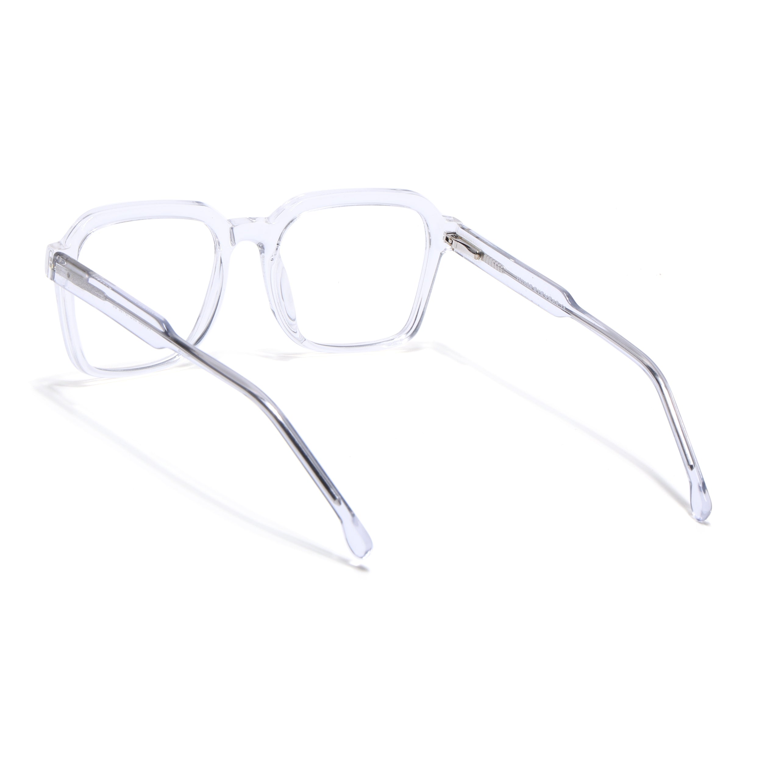 Voyage Transparent Square Eyeglasses for Men & Women (VO8006MG4913-C3)