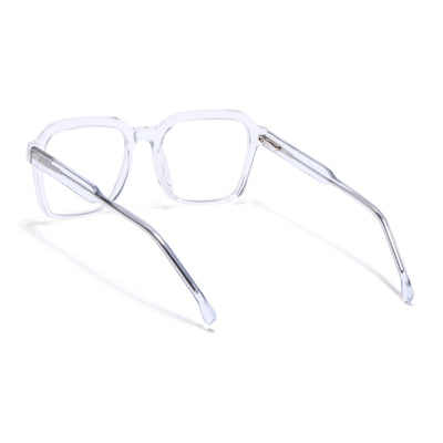 Voyage Transparent Square Eyeglasses for Men & Women (VO8006MG4913-C3)