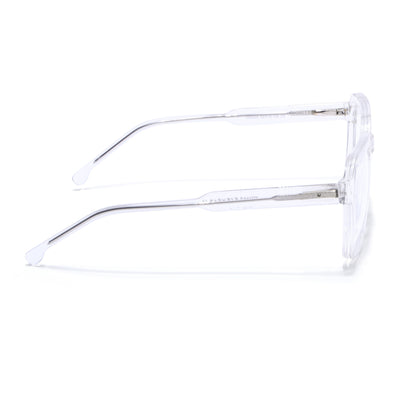 Voyage Transparent Square Eyeglasses for Men & Women (VO8006MG4913-C3)