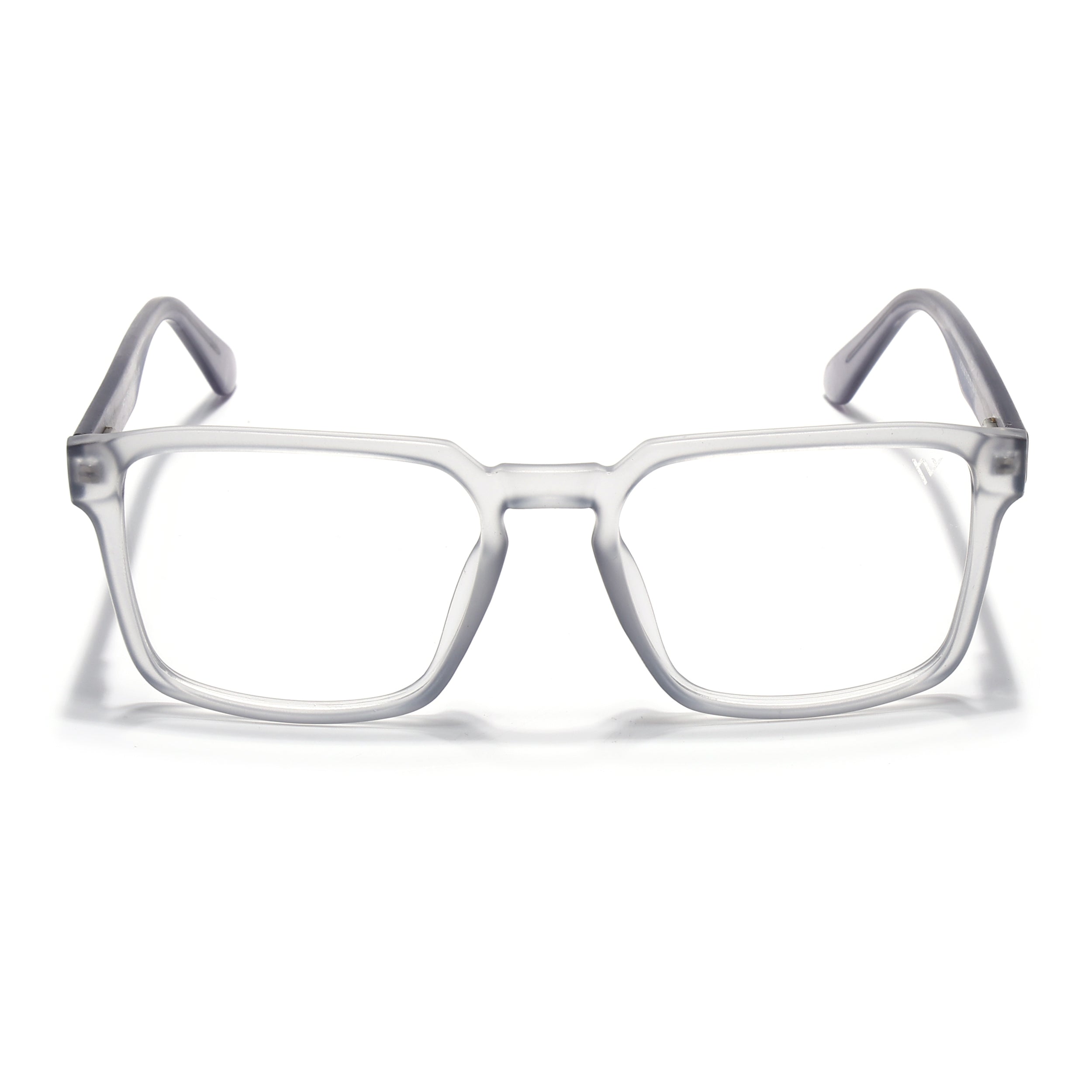 Voyage Transparent Grey Square Eyeglasses for Men & Women (VO8008MG4922-C2)