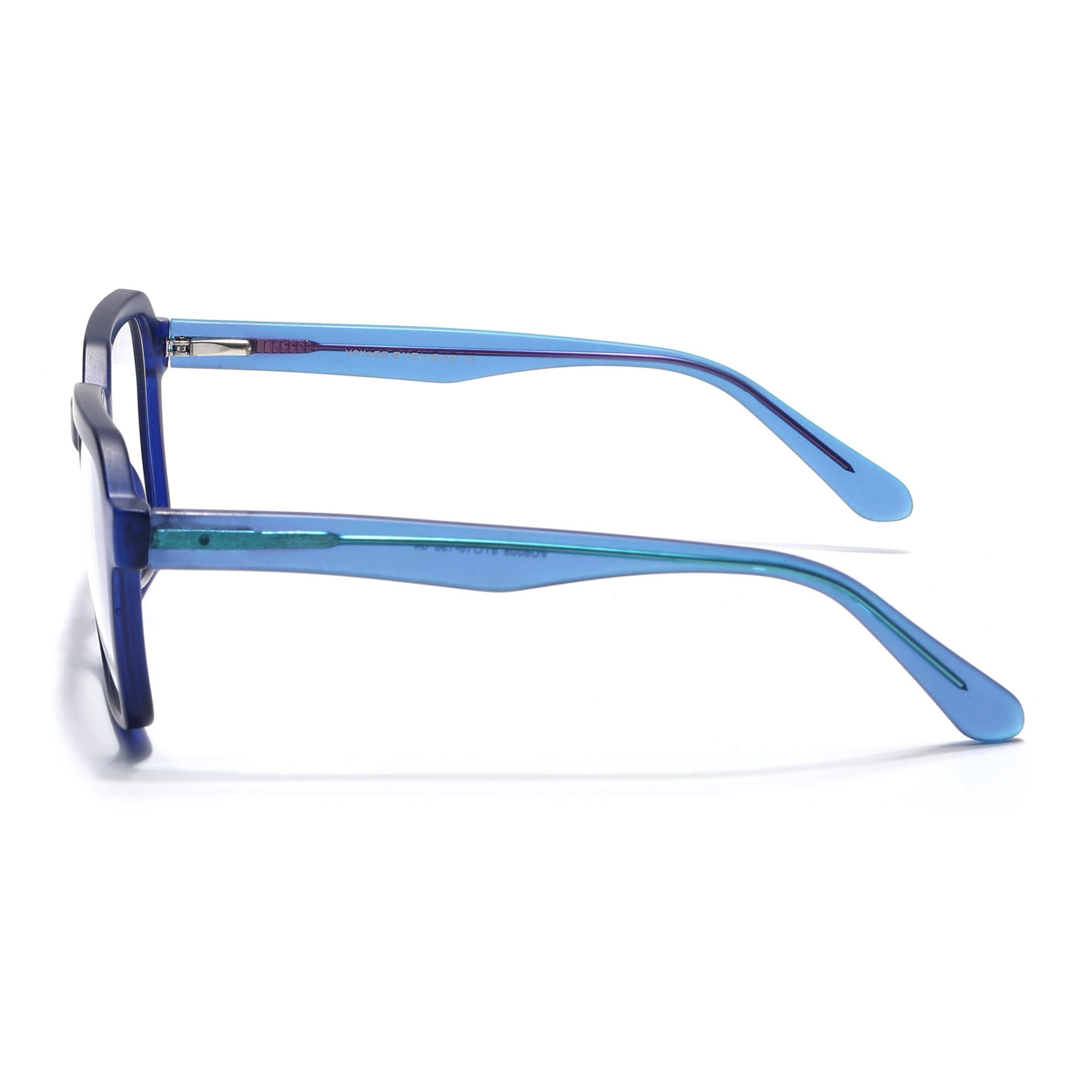 Voyage Navy Blue Square Eyeglasses for Men & Women (VO8008MG4925-C5)