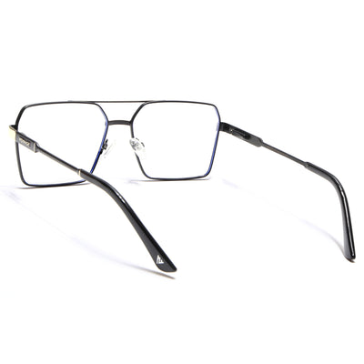 Voyage Exclusive Black & Golden Wayfarer Eyeglasses for Men & Women (VY221014MG5329-C1)