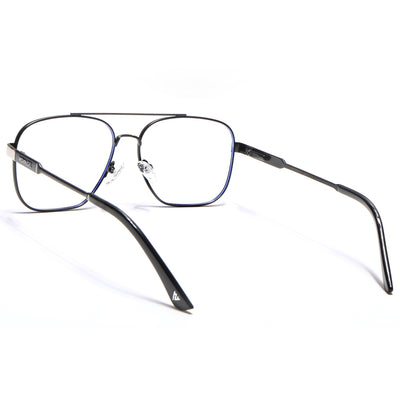 Voyage Exclusive Black & Grey Wayfarer Eyeglasses for Men & Women (VY221015MG5333-C2)