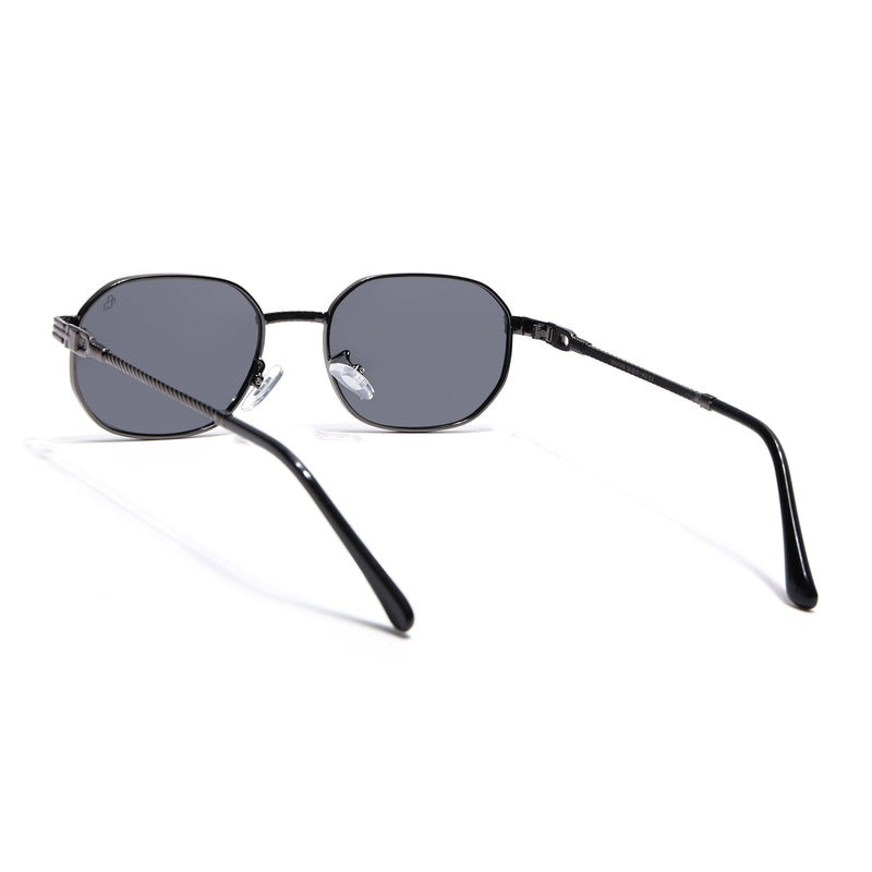 Imperial - Grey Rectangle Polarized Sunglasses (WH4149PCL2232)