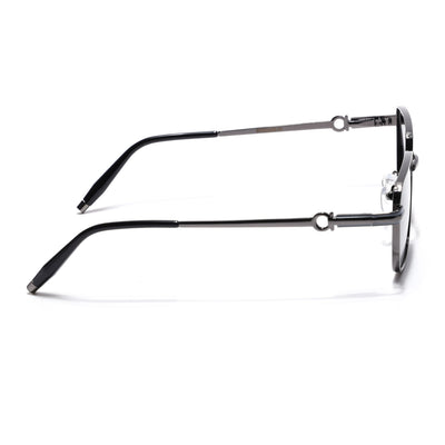 Mocha - Grey Rectangle Polarized Sunglasses (WS1411PCL2193)