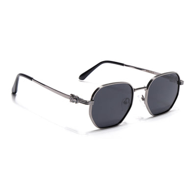 Majesty - Grey Wayfarer Polarized Sunglasses (WS1419PCL2204)