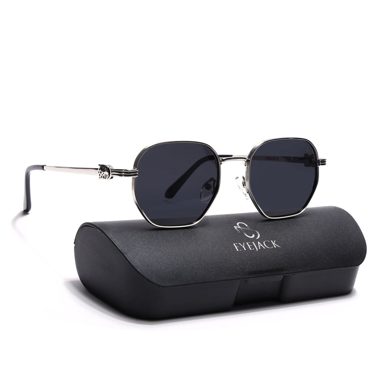 Majesty - Silver Wayfarer Polarized Sunglasses (WS1419PCL2205)