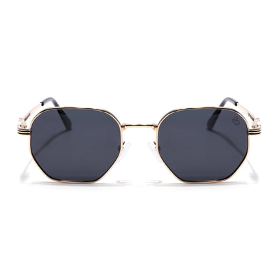 Majesty - Golden Wayfarer Polarized Sunglasses (WS1419PCL2207)