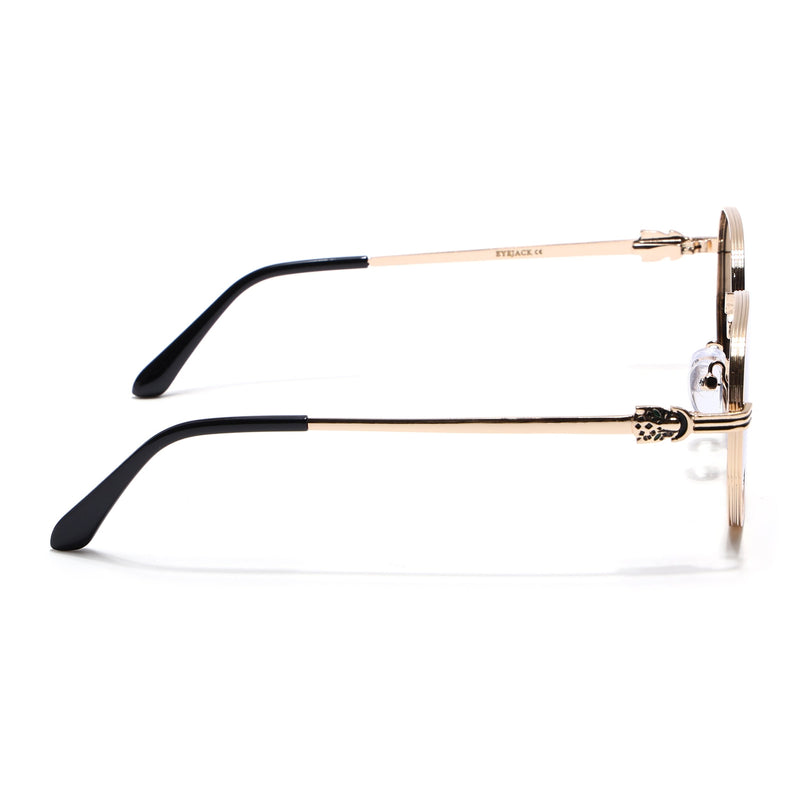 Majesty - Golden Wayfarer Polarized Sunglasses (WS1419PCL2207)