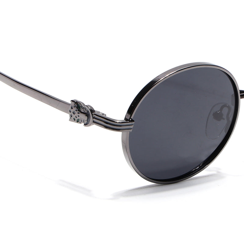 Simba - Grey Oval Polarized Sunglasse (WS1420PCL2210)