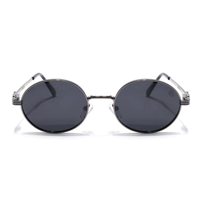 Simba - Grey Oval Polarized Sunglasse (WS1420PCL2210)