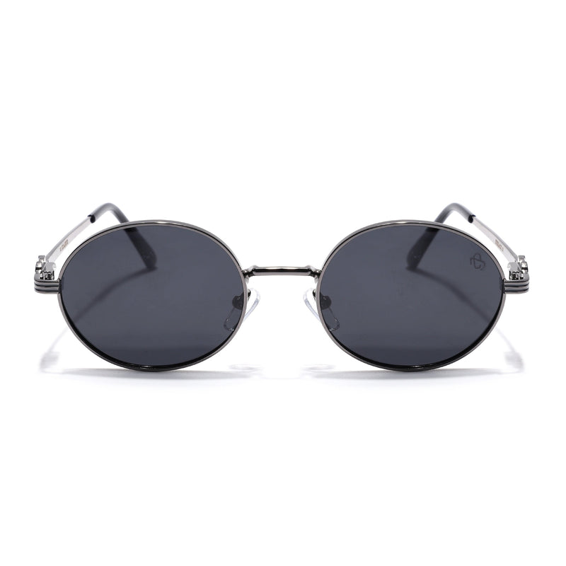 Simba - Grey Oval Polarized Sunglasse (WS1420PCL2210)