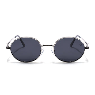 Simba - Silver Oval Polarized Sunglasses (WS1420PCL2211)