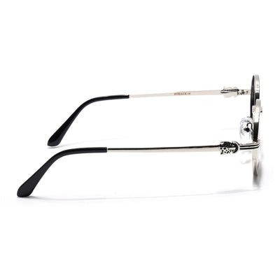 Simba - Silver Oval Polarized Sunglasses (WS1420PCL2211)